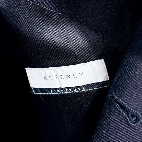 BETENLY Charcoal wool tailored blazer | Men's classic formal jacket | 44L * - Picture 9 of 9